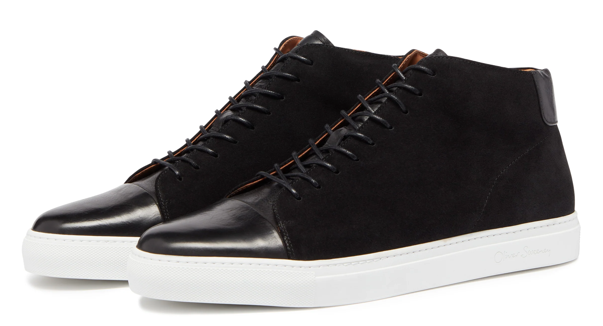 Torrejao Suede/Calf Leather Cupsole Trainers - Image 6
