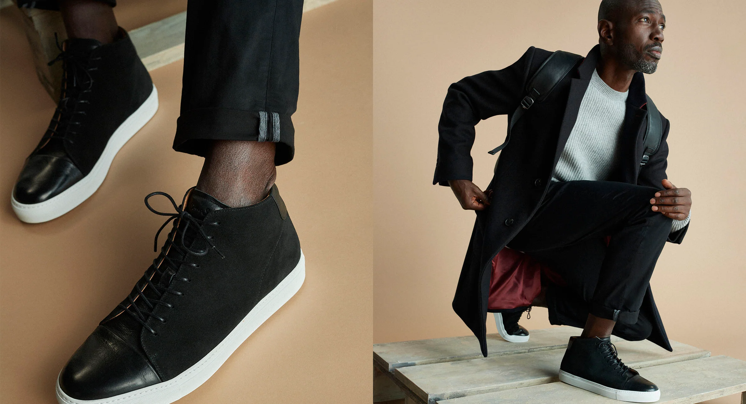 Torrejao Suede/Calf Leather Cupsole Trainers - Image 9