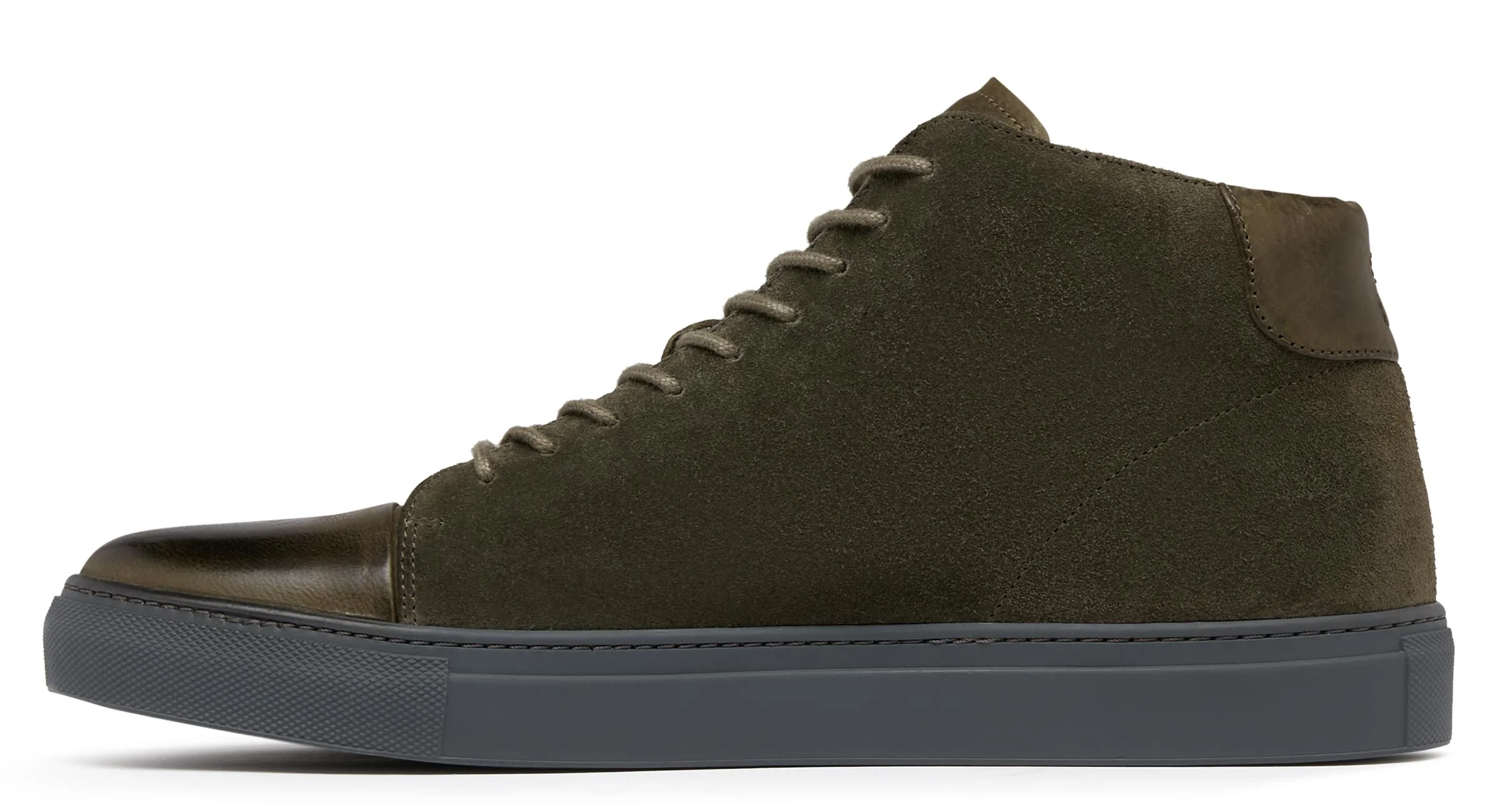 Torrejao Suede/Calf Leather Cupsole Trainers - Image 8