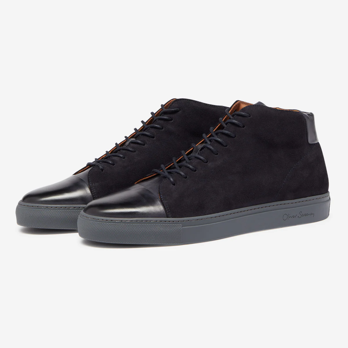 Torrejao Suede/Calf Leather Cupsole Trainers - Image 2